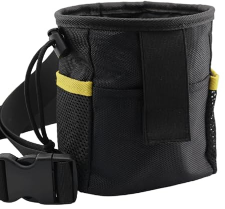 Luoyer Steinschleuder Tasche für Zwille Munitionstasche Schleudertasche Mit Gürtelbefestigung große Kapazität für Outdoor Jagd Slingshot Pouch Schleuder Zubehör Schwarz