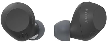 Sony WF-C710 Écouteurs vraiment sans fil avec réduction de bruit, écouteurs légers, commandes tactiles, IPX4, charge rapide, iOS et Android, Noir (Reconditionné)