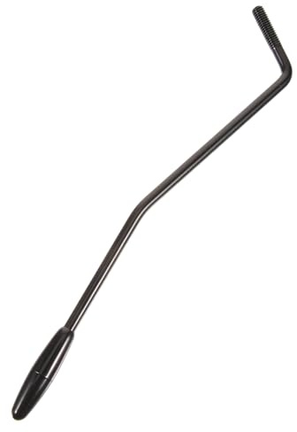 MAGICLULU Brazo de Trémolo para Guitarra Eléctrica de Metal Rosca de 6 Mm, Accesorio Punta Negra, Compatible para Puente de Guitarra, Herramienta para Sistema de Trémolo