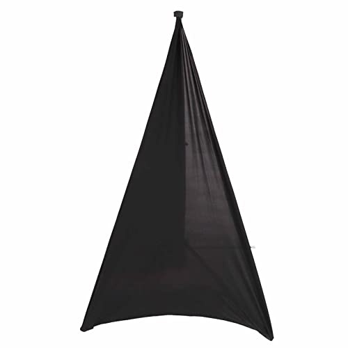 outdoorm Altavoz Trípode Cubierta Poliéster Soporte Ajustable Cubierta Estiramiento con Hebilla Accesorios de Escenario