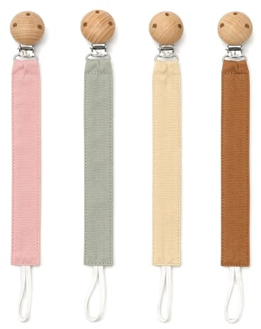 Bekecidi 4 Pcs Attache Tétine, Accroche Tétine Bébé | Bekecidi, Attache Tétine Tissu, Attache Doudou, Attache Jouet Poussette, Organiseur Bébé