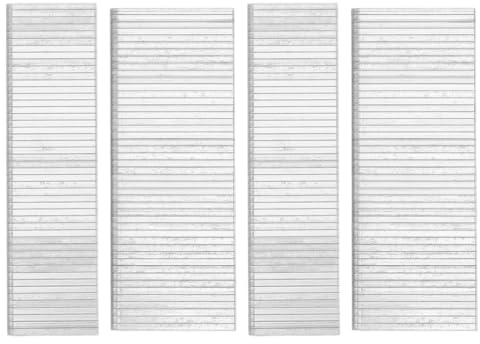 PATKAW 40 pièces de quincaillerie de réparation pour volets de style plantation - Clous et agrafes de rechange pour lames métalliques de stores verticaux (0,63 et 0,75)
