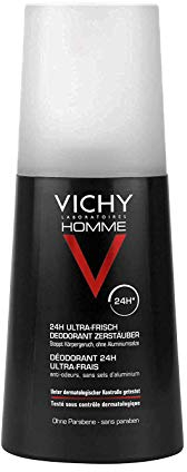 Vichy Homme Deodorant Spray Ultra Fresco, 100 ml