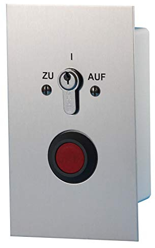 BAUER - Schlüsselschalter UP Zu/Auf/Stop, Zylinder - Torantrieb, Garage Antrieb