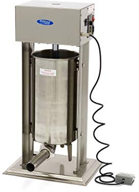 Maxima Gastro Wurstfüller - 15 l - Automatisch - Vertikal - inkl. 4 Füllrohre
