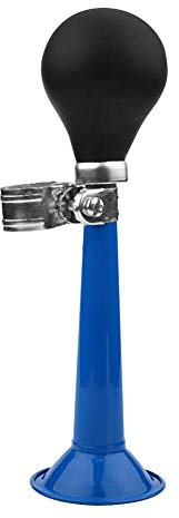Fahrradhupe Kinder, Metall Fahrrad Hupe Fahrradklingel Kinder Trompete für 2,2 Zoll Lenker Kinderfahrrad Mountainbike Fahrräder Cart Blau