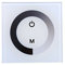Interrupteur Variateur, Interrupteur de Lumière Tactile Mural，Dc 12v-24v Single Touch Panel Touch Dimmer Wall Switch Controller Led Light Strip Dimmer Button Adjust Brightness On/off Switch Blanc