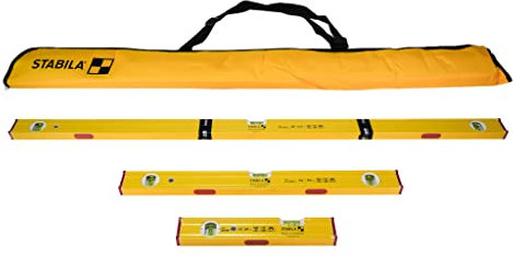 Stabila Magnetic Pro Set Type 80 Asm-2 Level Set 48″ 24″ And 12″