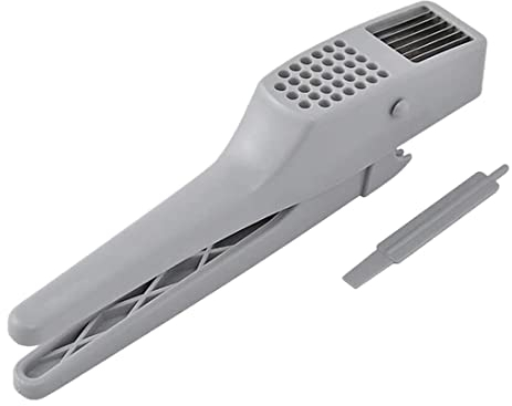 Wnota Garlic Press Garlic Mince And Garlic Slice, 2 In 1 Garlic Press, Crushing Easy-Squeeze Garlic Press Garlic Crusher