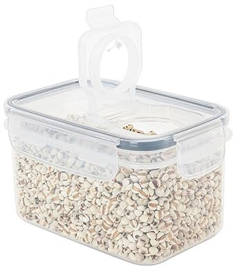 0.8L Botes Cocina Almacenaje, Recipientes para Alimentos, Contenedores Alimentos Herméticos, Recipientes de Alimentos con Tapa, Contenedores de Almacenamiento de Alimentos para Cereales, Harina