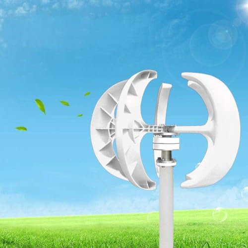 ZHLINGQ Aerogeneradores, Aerogenerador De 400W 600W 800W 1000W 1200W 12V 24V Generador De Viento Vertical con Controlador Generador De Turbina Eólica Maglev,24V-1200W