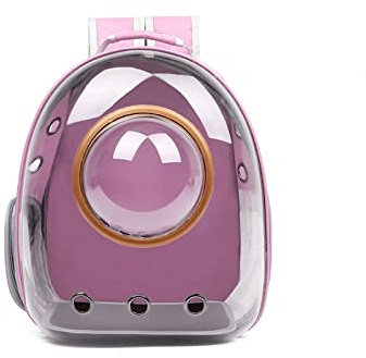Windmilne Katzenrucksack, atmungsaktiver Katzenkäfig, tragbarer Katzenrucksack, Rucksack-Raumkapsel für Haustiere, durchsichtige Katzentasche (1)