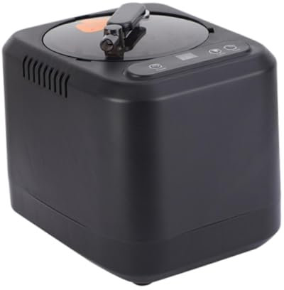 3 Liters Sauna Steamer Pot Steam Generator UK 220V Plug with Remote Control 1200W, Black