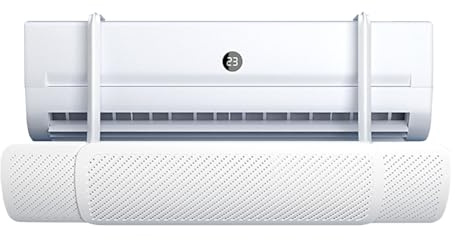 YCXLAXHH Deflector Aire Acondicionado Split, Deflector de Aire Acondicionado, Dirección del Viento Ajustable a 180°, for Sala de Estudio, Oficina