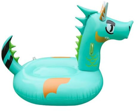 Pool Floats,Floating Dragon Inflatable Raft | Large Ride on Pool Float Lounge Chair - for Women Men Kids Girls Boys Outdoor Lake River Beach Garden Yard Party Summer
