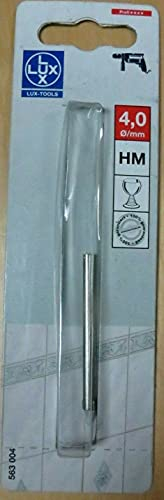 LUX 563004 Glas- und Fliesenbohrer Gesamtlänge in mm 55 mm Durchmesser in mm 4 mm PROFI