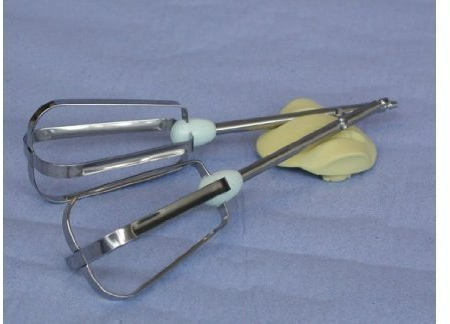Kenwood Replacement Beaters for Hand mixer-HM220, HM226 (652932), Wood, Silver