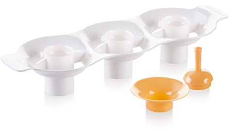 Tescoma 630089 Delicia Inserto per Muffin Ai Due Gusti, Plastica, Bianco/Giallo