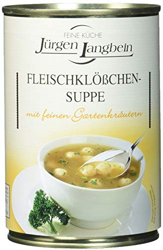 Jürgen Langbein Fleischklösschen-Suppe, 6er Pack (6 x 400 ml)