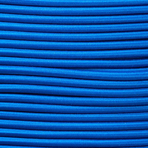 KAHAGE - BUTONIA 10m Gummikordel - Hutgummi - Rundgummi, hochwertig, extra-stark in 4mm, Royalblau