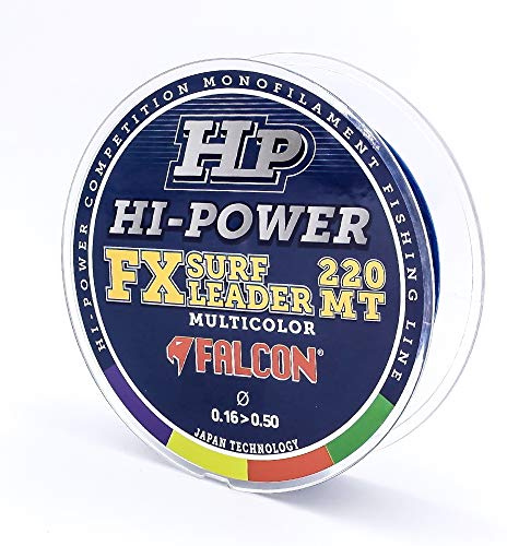 Falcon Nylon Persicus Fx-Surfcasting Leader, 220 mt x 0.16-0.50 mm
