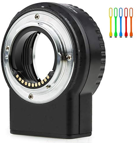 VILTROX NF-M1 Anillo adaptador de montura de objetivo de enfoque automático para Nikon F-Mount a cámaras Micro M4/3 Olympus Panasonic