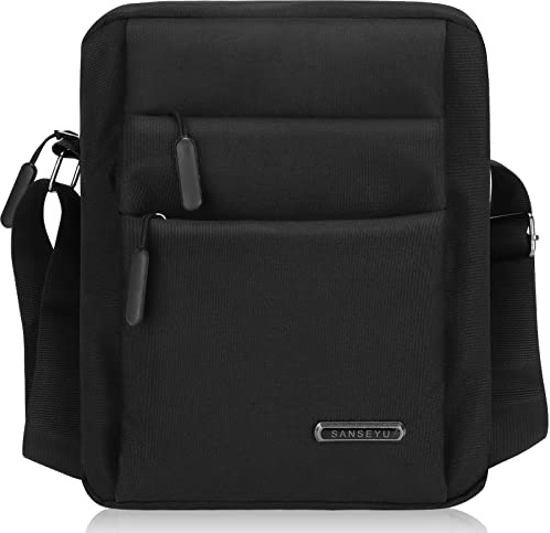 Messenger Bag Umhängetasche Crossbody Taschen Herren Kleine Seitentasche Casual Handtasche Wasserdicht Anti Diebstahl Leicht und Mehrere Taschen für Männer Frauen Outdoor Täglichen Gebrauch