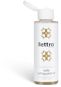Lettro Aceite para Proteger la Suela: Impermeabilizante y Acondicionador, Suelas Cuero, Tratamiento Intenso y Nutritivo, Para Hombre y Mujer, Repelente al Agua para Zapatos, Acondicionador de Calidad