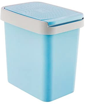Poubelle Cuisine Poubelle de type presse, toilettes domestiques, salle de bains avec couvercle, salon, chambre à coucher, cuisine, style européen créatif, grand Rectangle Pour Cuisine, Bureau ( Color
