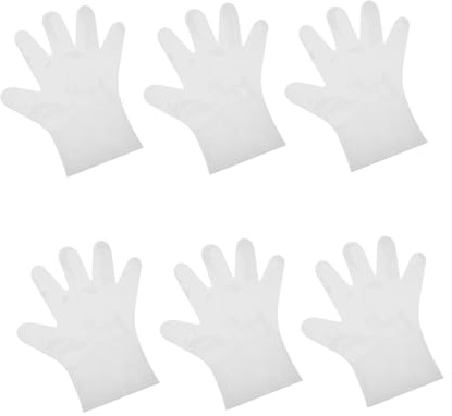 FOMIYES 6 Pcs Pet Wash-free Cleaning Gloves Soft Non-woven Fabric Gentle Massage Gloves for Cats and Dogs Bathing Grooming Supplies