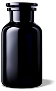 Naturezon MIRON Libra 500ml Apothekerflasche - SM130024-204 Violettglass, Apothekerglas, Stopfenflasche, Rundschulterflasche, Weithalsflasche, UV-Shutz