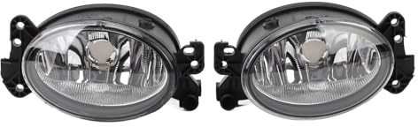 CFTGIW 2PCS Nebelscheinwerfergehäuse Links Rechts Wasserdicht 1698201556 1698201656 1305230180 1305300448 Nebelscheinwerferbaugruppe Nebelscheinwerferlinse Auto Nebelscheinwerfer
