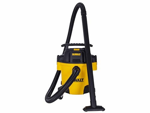 DEWALT DXV20PTA Wet & Dry Vacuum built with a power socket for a power tool use (Power Tool Activation). Its powerful motor generates 15Kpa of suction power. Ideal for almost any clean-up job, designe