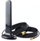 YILIANDUO 5G 4G Antenne WiFi 10dBi 600-6000MHz Haute Gain Câble Antenne Double SMA Mâle 2M avec Base Magnétique Solide pour Routeur sans Fil 4G 5G LTE, Réseau NB-IoT, Caméra de Sécurité sans Fil