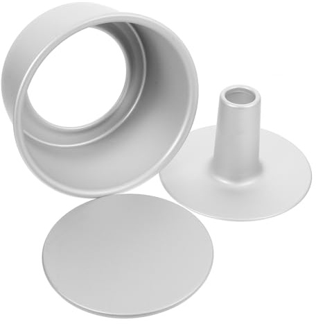 CHICAMPERA Molde Redondo Para Pasteles Desmontable 3 Piezas Aleación De Aluminio 7 Pulgadas Resistente y Reutilizable Adecuado Para Repostería Molde Para Mousse y Pasteles De Boda