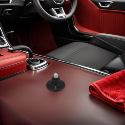 Abaodam Extractor de Abolladuras para Autos 2 Piezas Ventosa Pequeña Potente Kit de Reparación para Carrocería Compatible Metal y Plástico Adecuado para Puertas Capós y Parachoques