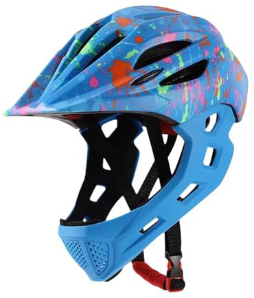 TUXCAXI Casco da bicicletta resistente agli urti, casco da equitazione per bambini, leggero, traspirante, vestibilità regolabile, attrezzatura essenziale per la sicurezza,