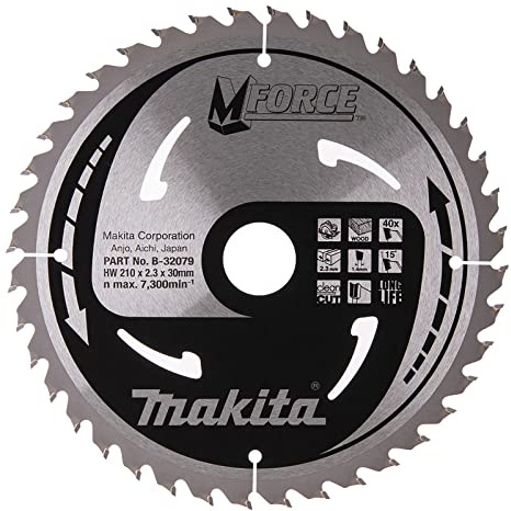 Makita M-Force Saegeblatt, 210 x 30 mm, 40Z, B-32079