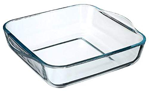 FIVE Simply Smart - Plat à Four en Verre Carré 22cm Transparent