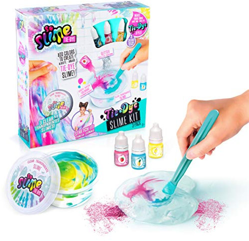 So Slime Tie Dye 3 Pack, Tie Dye, Small, Red, Blue, Green