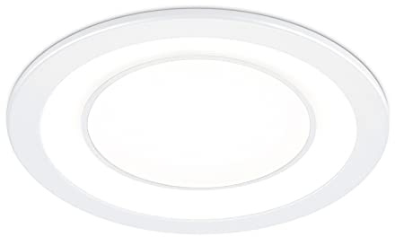 Trio Leuchten Lámpara, Blanco, Durchmesser 14,8cm