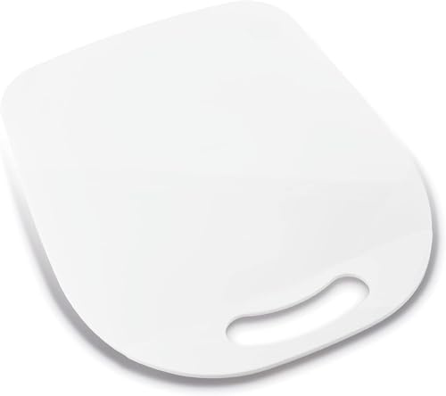 Wundermix - EasySlider® Gleitbrett Acrylglas für TM6, TM5 (Weiß) | Gleitbrett für Thermomix, Gleiter für TM6, TM5, aus Acrylglas, praktisches & rutschfestes Design