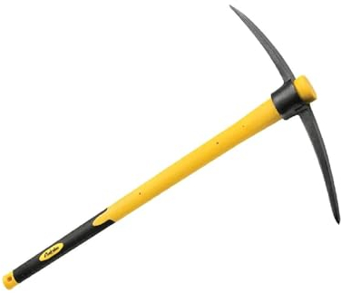 La zappa Italienische Spitzhacke mit Fiberglaskern und Gummigriff 1,5 kg (91 cm)