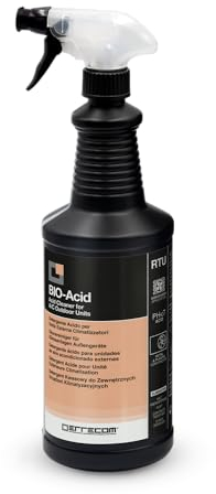 Errecom BIO-Acid, Detergente Acido per Climatizzatori specifico per Unità Esterna, 1 L