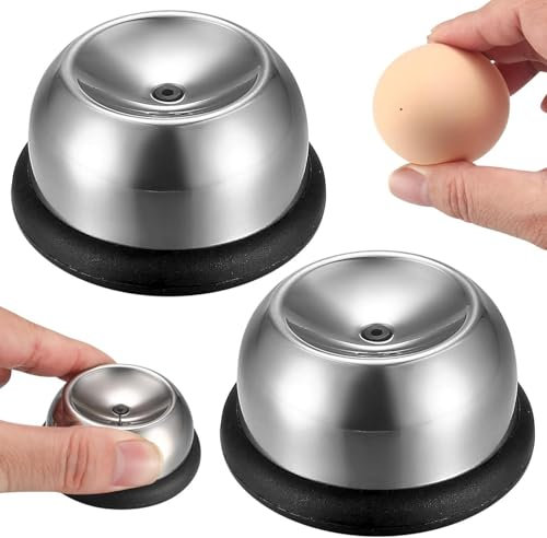 Eierlocher - Eierstecher | Eierpiekser | Edelsttahl Eipicker | Eierschalenöffner | Halbautomatische Eierschalen Lochschläger | Spülmaschinenfest Und Leicht Zu Reinigen