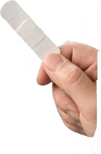 Medicalcorner24 Non Woven Pflaster 72 x 19 mm Wundpflaster 100 Stück, Pflasterstrips, Vliesstoffpflaster