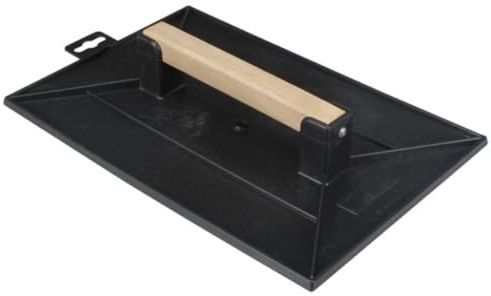 Toolland Reibebrett, Kunststoff, Holzgriff, 340 x 230 mm