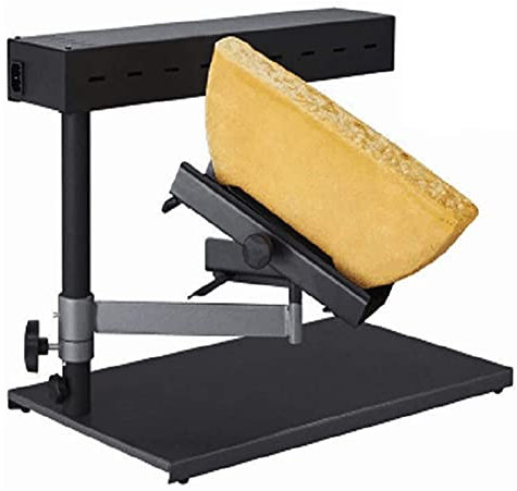 MNSSRN Radkäse Heizung Elektrische Grill Rack, Käsegrill Schmelzeiheizung Heizung Käsesauce Schweizer Küche Kartoffeln, Burger, Nachos, Nudeln