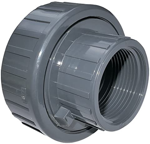 AERZETIX - C52025 - Verschraubung gemischt mit O-ring - zum kleben Ø40mm - zum einschrauben 1 1/4 - weiblich/weiblich - aus kunststoff - PN16 - für wasserversorgungsleitungen bewässerung