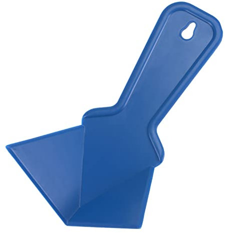 sourcing map Inside Corner Trowel 4 Inch Drywall Corner Tool Plastic Corner Knife, Blue